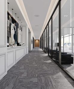 Thảm Trải Sàn Dạng Tấm TITAN 02 Thảm trải sàn dạng tấm thảm đế PVC văn phòng