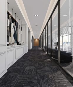 Thảm Trải Sàn Dạng Tấm TITAN 04 Thảm trải sàn dạng tấm thảm đế PVC văn phòng cao cấp