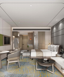 Thảm Trải Sàn Phòng Ngủ PN-800-06 Thảm Khách sạn thảm chống trượt phòng ngủ