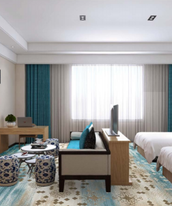 Thảm Trải Sàn Phòng Ngủ PN-1000-04 Thảm Khách sạn thảm chống trượt phòng ngủ