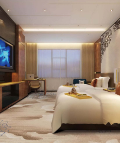 Thảm Trải Sàn Phòng Ngủ PN-1000-06 Thảm Khách sạn thảm chống trượt phòng ngủ